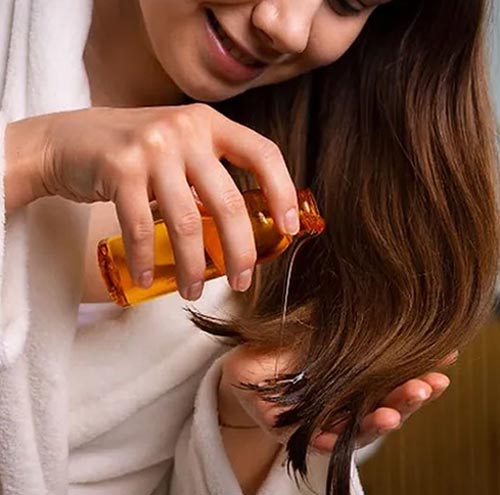 استفاده از روغن مو